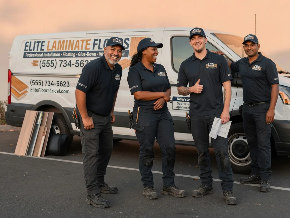 Laminate flooring installation company in Hagerstown, IN